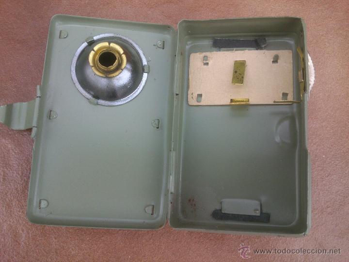 Militaria: LINTERNA MILITAR DE SE&Ntilde;ALES.EJERCITO. - Foto 3
