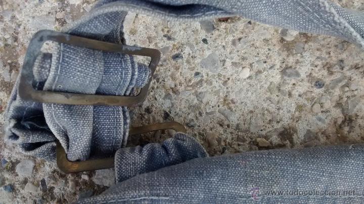 Militaria: Macuto azul de miliciano - Foto 2