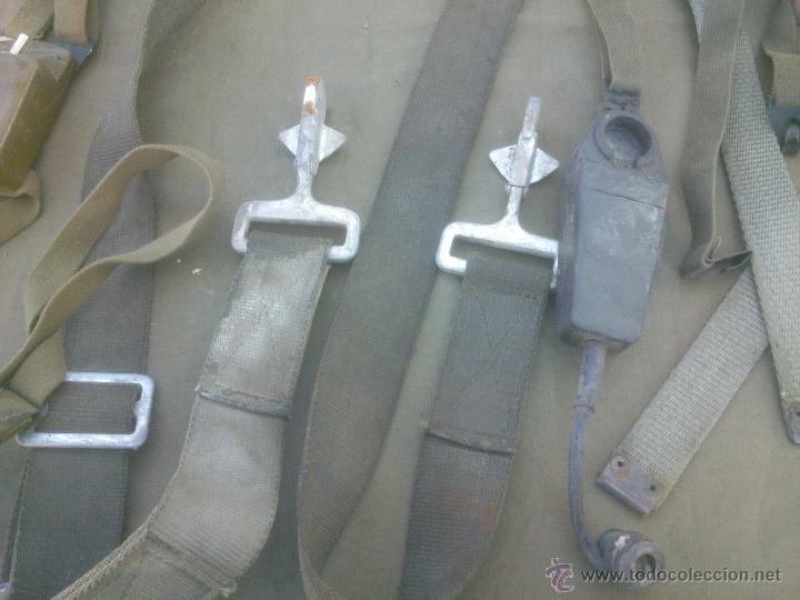 Militaria: CORREAJE EQUIPO  TRANSMISIONES EJERCITO - Foto 3