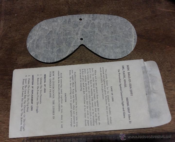 Militaria: Protector para gafas USA, a estrenar - Foto 1