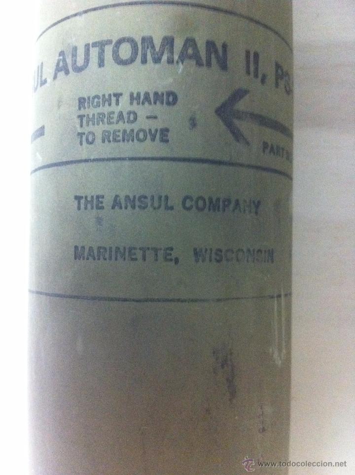 Militaria: BOTELLA DE GAS (MILITAR?) - Foto 2
