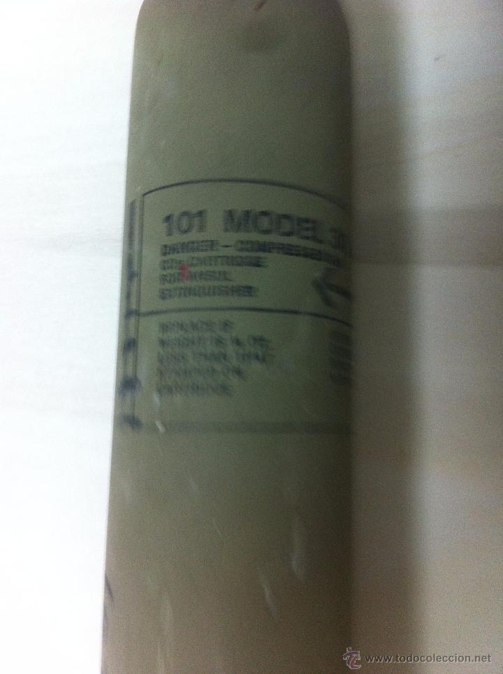 Militaria: BOTELLA DE GAS (MILITAR?) - Foto 4