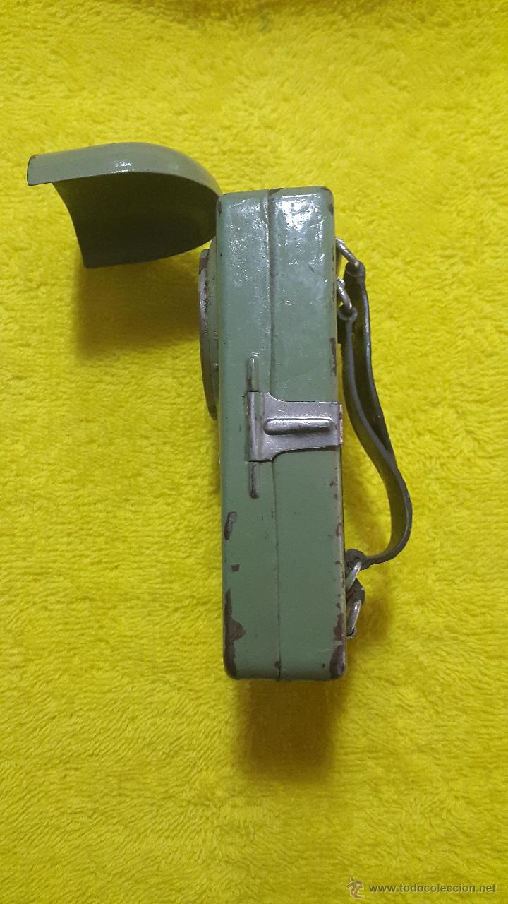 Militaria: ANTIGUA LINTERNA EJERCITO ESPA&Ntilde;OL ( ELVES ) - Foto 3