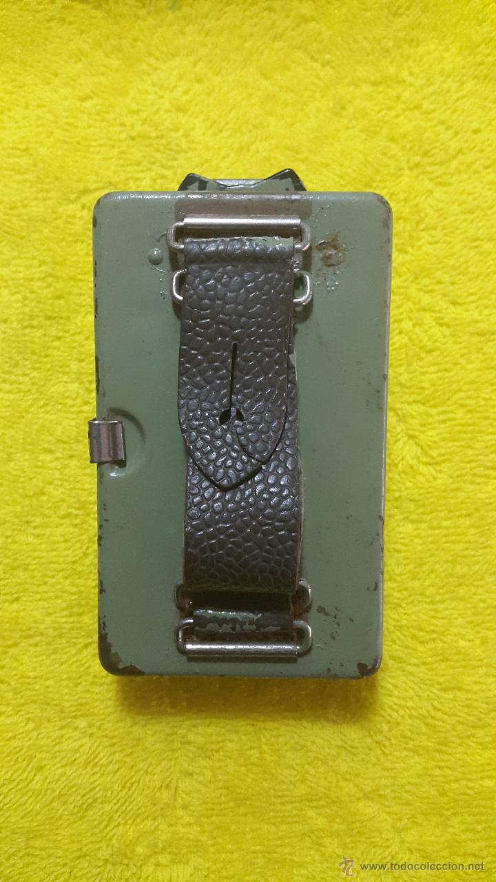 Militaria: ANTIGUA LINTERNA EJERCITO ESPA&Ntilde;OL ( ELVES ) - Foto 4