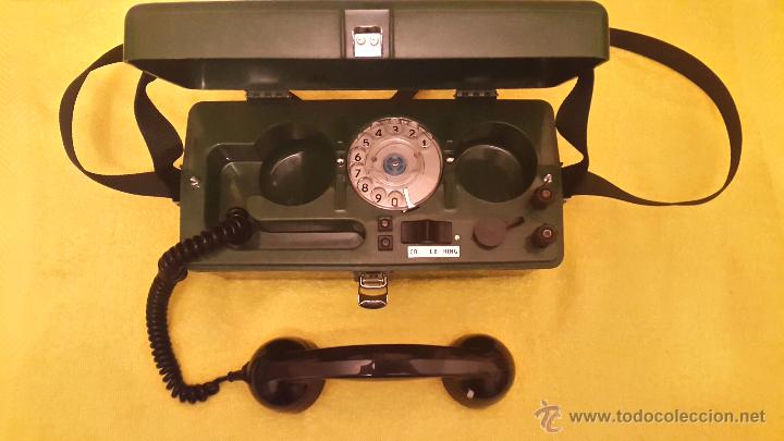 Militaria: TEL&Eacute;FONO DE CAMPA&Ntilde;A EJERCITO BRIT&Aacute;NICO - Foto 1
