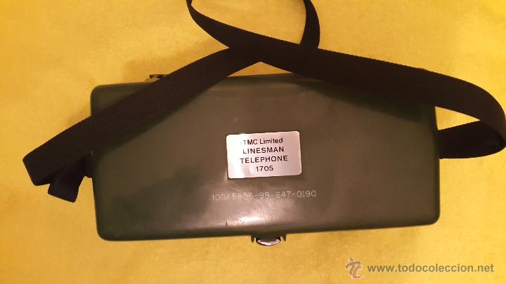 Militaria: TEL&Eacute;FONO DE CAMPA&Ntilde;A EJERCITO BRIT&Aacute;NICO - Foto 3
