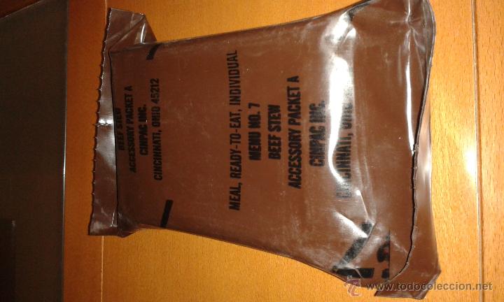 Militaria: MRE ejercito USA a&ntilde;o 91 - Foto 2