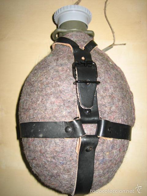 Militaria: Cantimplora militar de aluminio - Foto 1