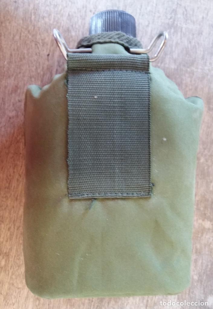 Militaria: Cantimplora del ej&eacute;rcito chino con funda verde - Foto 2