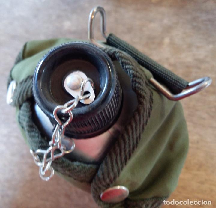 Militaria: Cantimplora del ej&eacute;rcito chino con funda verde - Foto 3