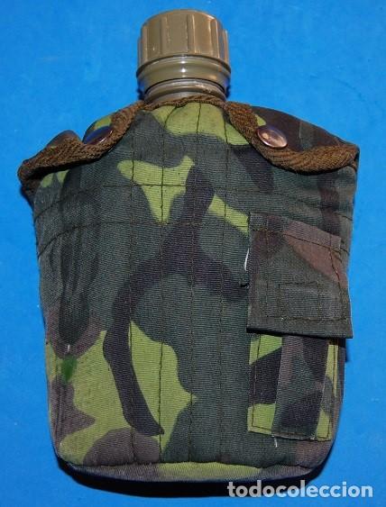 Militaria: CANTIMPLORA MILITAR CON FUNDA MIMETIZADA - Foto 1