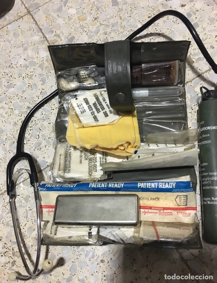 Militaria: MATERIAL SANITARIO DEL EJ&Eacute;RCITO ALEMAN. BUNDESWHER - Foto 1