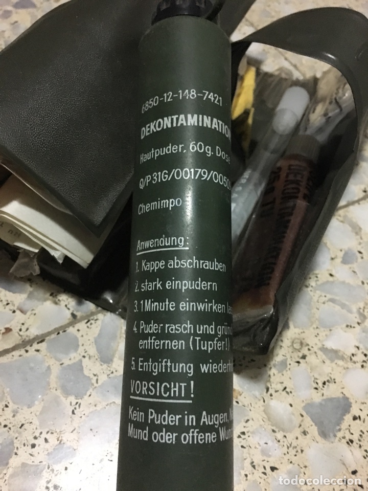Militaria: MATERIAL SANITARIO DEL EJ&Eacute;RCITO ALEMAN. BUNDESWHER - Foto 3