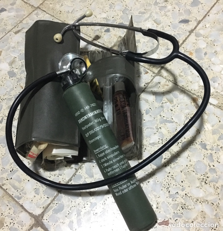 Militaria: MATERIAL SANITARIO DEL EJ&Eacute;RCITO ALEMAN. BUNDESWHER - Foto 4