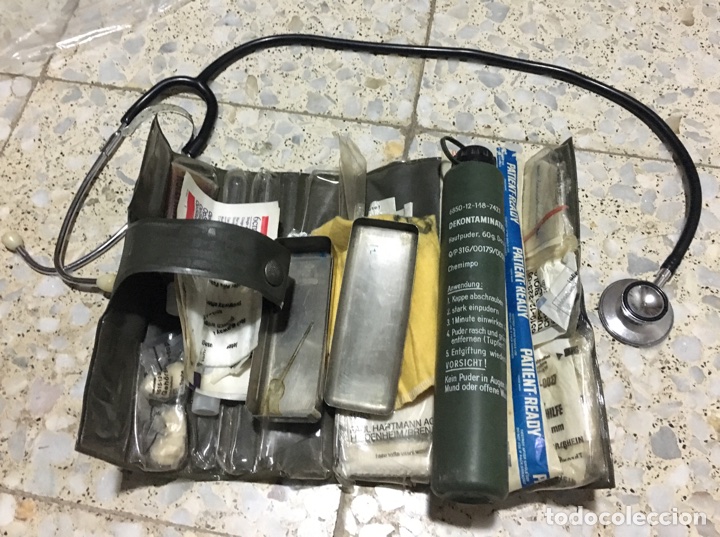 Militaria: MATERIAL SANITARIO DEL EJ&Eacute;RCITO ALEMAN. BUNDESWHER - Foto 10