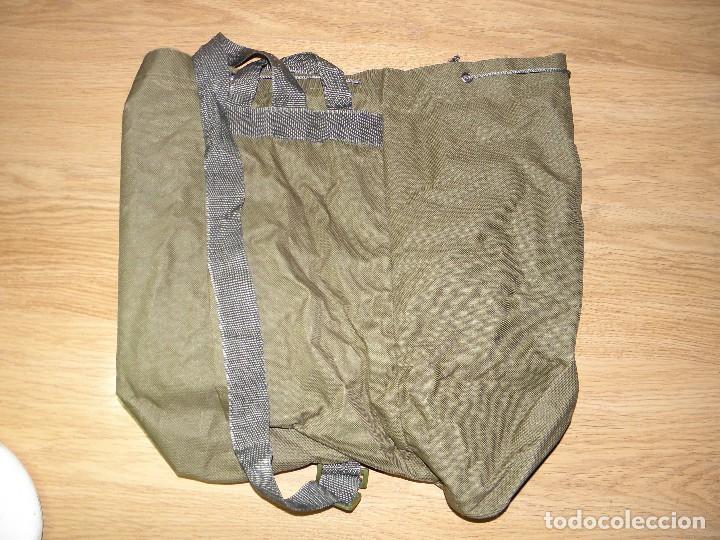 Militaria: SACO MILITAR VERDE - Foto 2