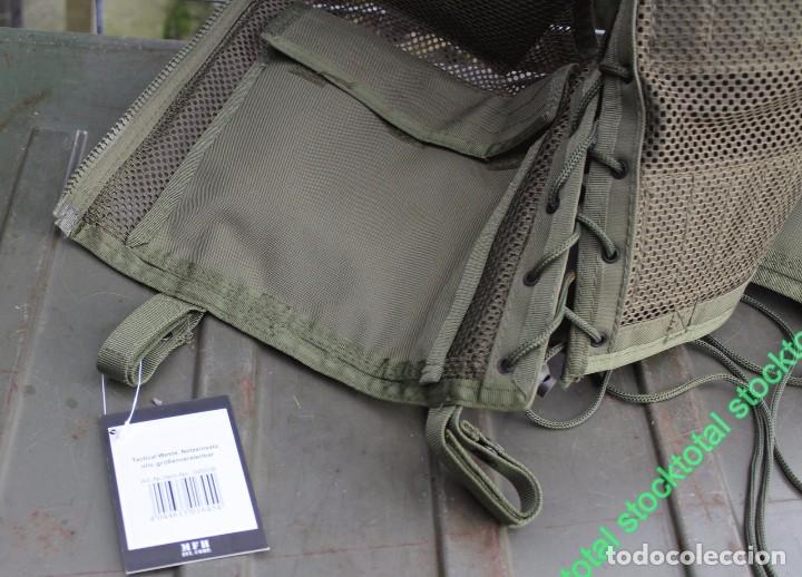 Militaria: CHALECO TACTICO VERDE MULTIBOLSILLOS 04553B MF - Foto 7