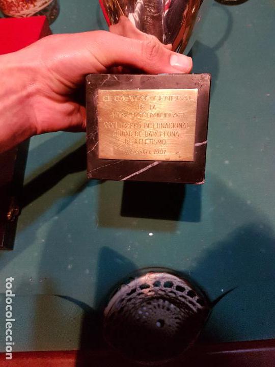 Militaria: ANTIGUO TROFEO MILITAR - Foto 8