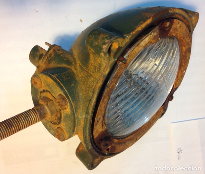 Militaria: FARO DE CAMION MILITAR. - Foto 2