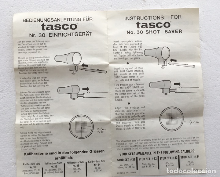 Militaria: RECTIFICADOR DE TIRO - Foto 13
