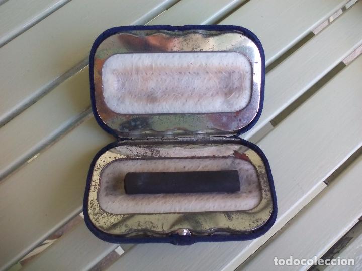 Antiguo calentador calienta manos de bolsillo Hot Pocket Warmed Made Japan  + barra de carbón termico