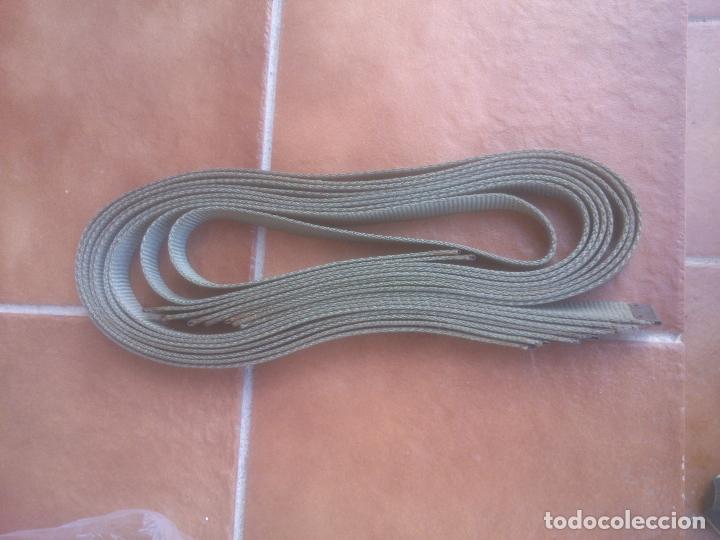 Militaria: CORREAJE CINCHAS USO MILITAR EJERCITO - Foto 1