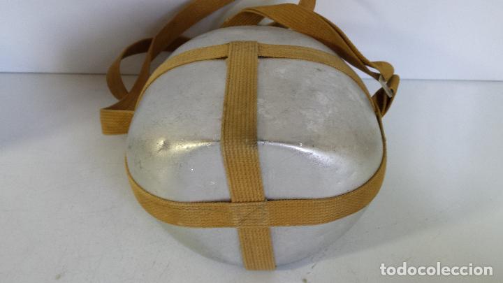 Militaria: CANTIMPLORA DE ALUMINIO CON TAPA DE BAQUELITA - Foto 6