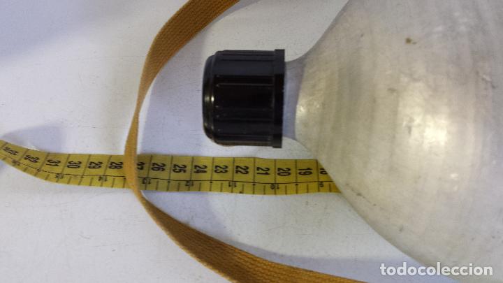 Militaria: CANTIMPLORA DE ALUMINIO CON TAPA DE BAQUELITA - Foto 7