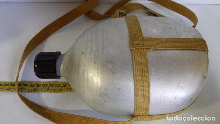 Militaria: CANTIMPLORA DE ALUMINIO CON TAPA DE BAQUELITA - Foto 8