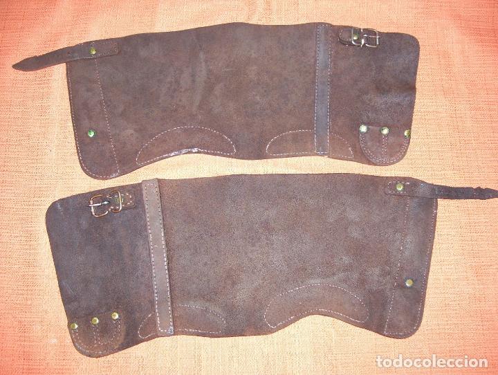 Militaria: Polainas Francesas de cuero - Foto 2