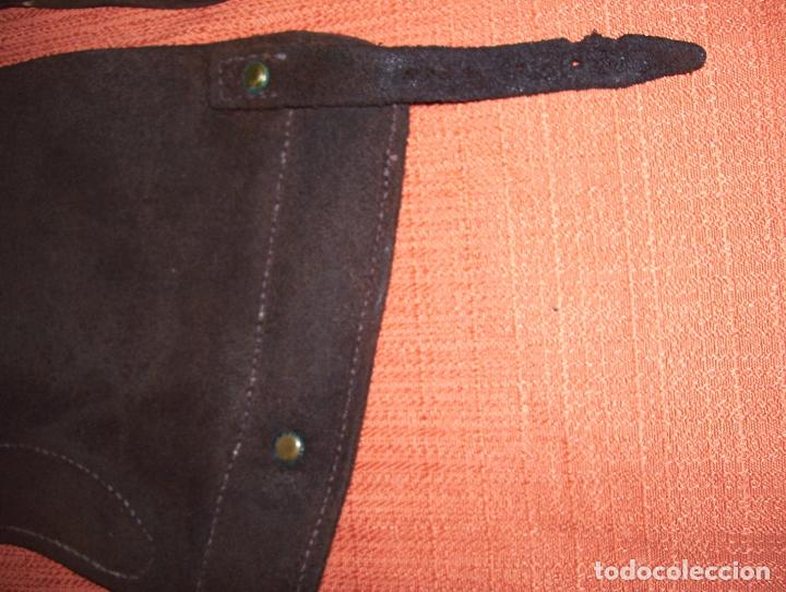 Militaria: Polainas Francesas de cuero - Foto 4