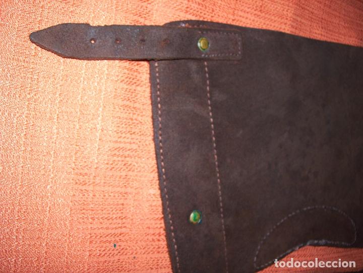 Militaria: Polainas Francesas de cuero - Foto 5
