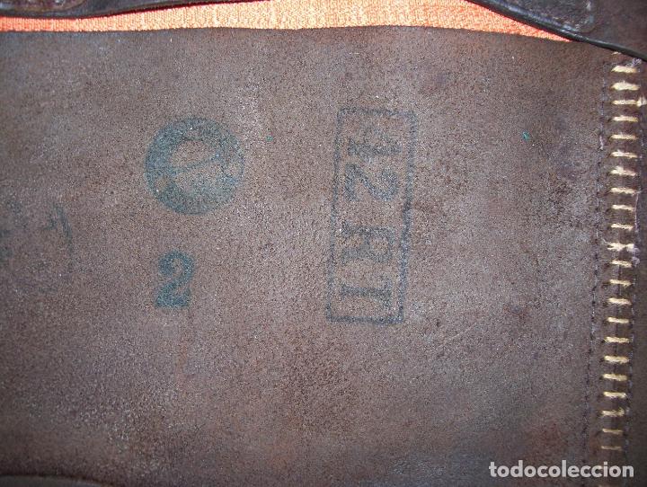 Militaria: Polainas Francesas de cuero - Foto 7
