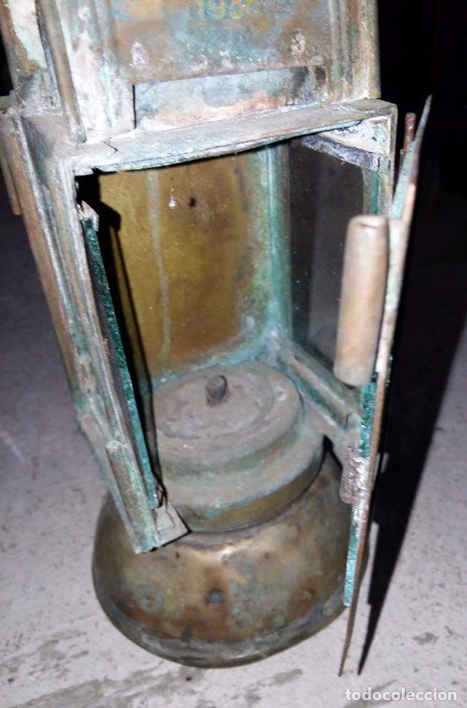 Militaria: Farol de bronce del ej&eacute;rcito alem&aacute;n - Foto 4