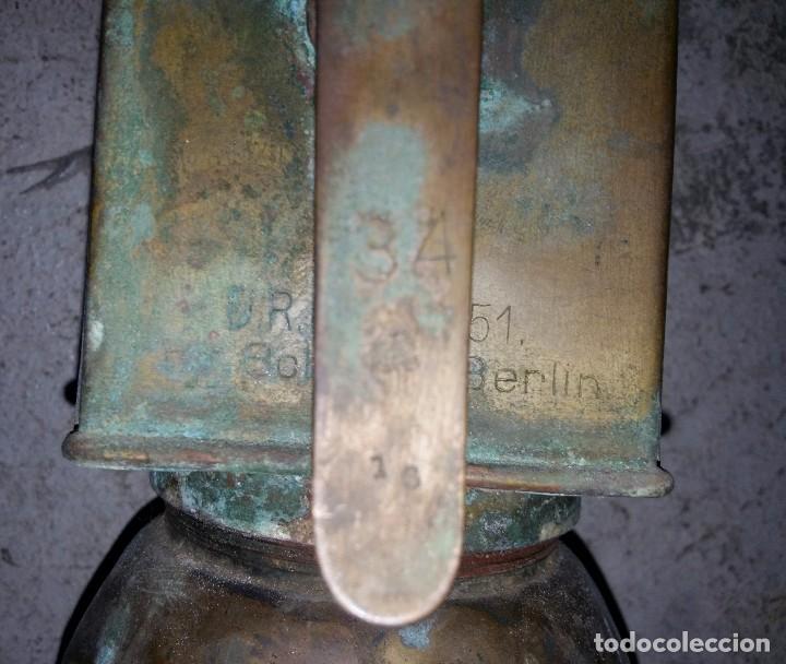 Militaria: Farol de bronce del ej&eacute;rcito alem&aacute;n - Foto 8