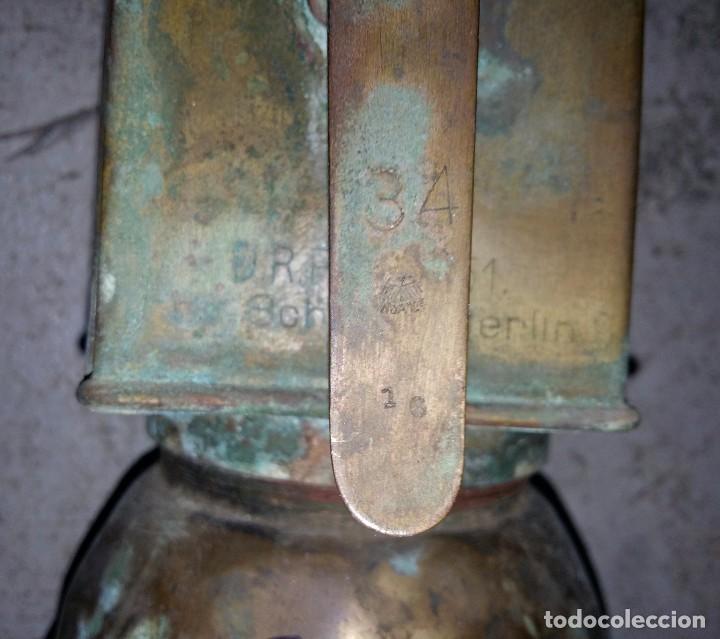 Militaria: Farol de bronce del ej&eacute;rcito alem&aacute;n - Foto 9