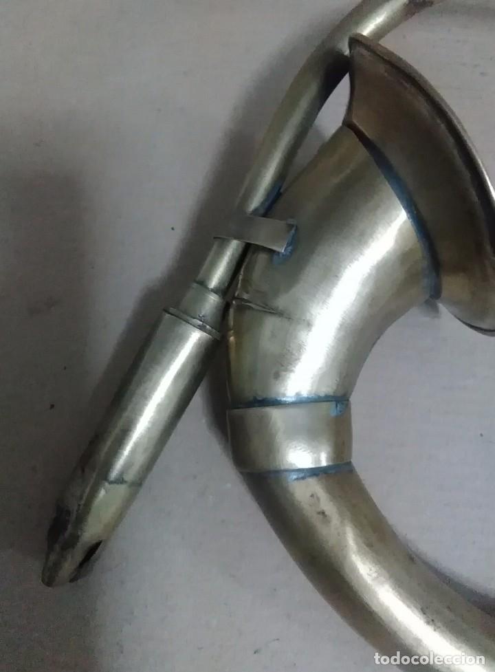 Militaria: Trompeta militar cobre - Foto 2