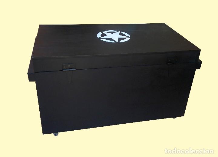 Militaria: Caj&oacute;n de madera estilo militar XXL Hellfish Los Simpsons - Foto 4