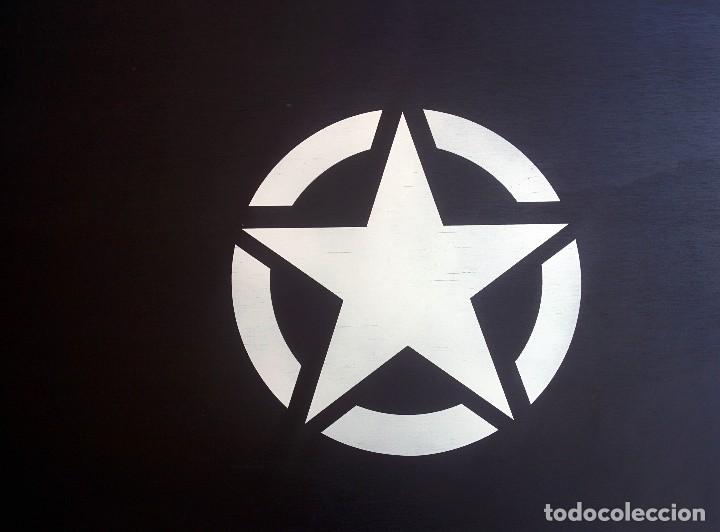 Militaria: Caj&oacute;n de madera estilo militar XXL Hellfish Los Simpsons - Foto 5