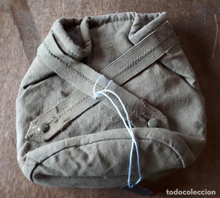 Militaria: Funda de cantimplora modelo 67, con forro interior - Foto 1