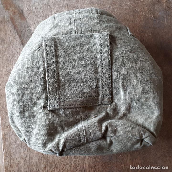 Militaria: Funda de cantimplora modelo 67, con forro interior - Foto 3