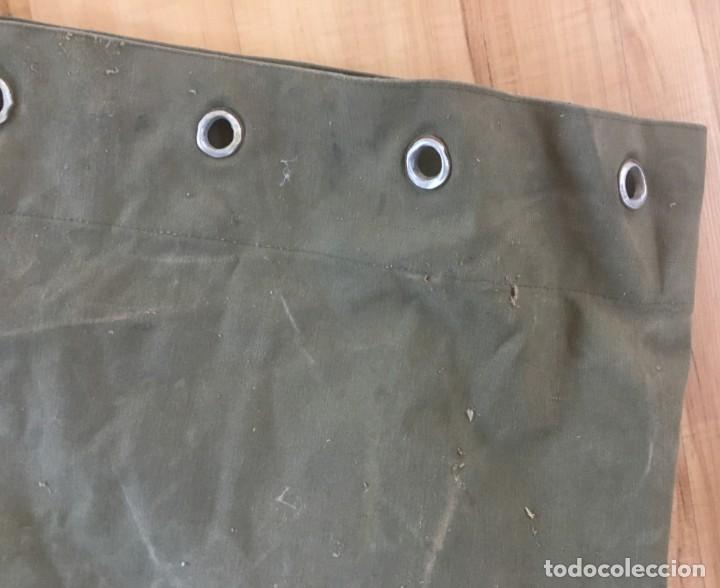 Militaria: ANTIGUO SACO PETATE DEL EJERCITO ESPA&Ntilde;OL - Foto 3