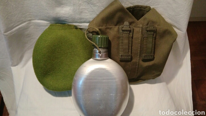Militaria: MAGNIFICA CANTIMPLORA MILITAR, VER - Foto 3