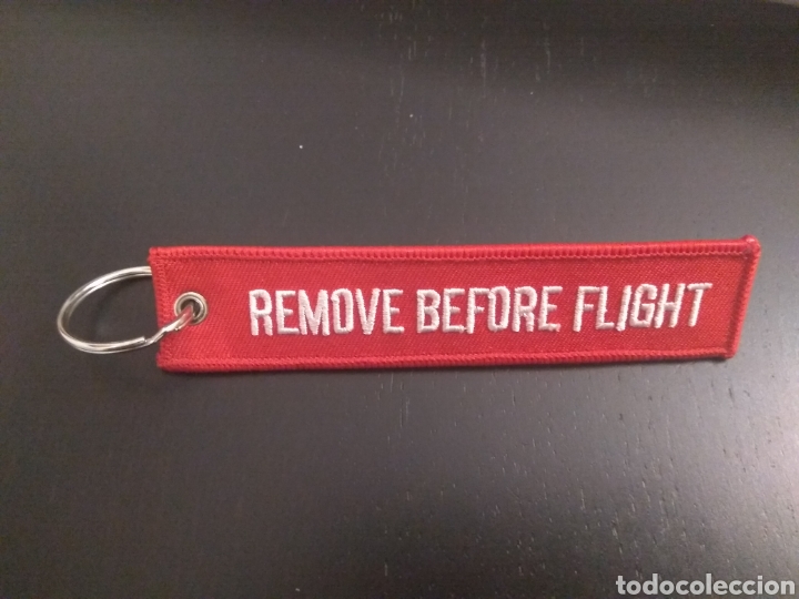 Militaria: Llavero REMOVE BEFORE FLIGHT - Foto 2