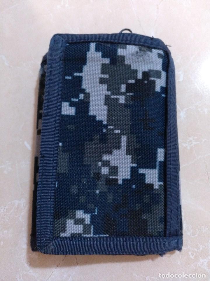 Militaria: Cartera pixelada azul de la Navy, ejercito de los EE.UU. - Foto 2
