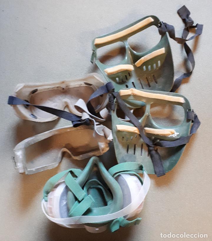 Militaria: Lote de m&aacute;scaras y gafas - Foto 2