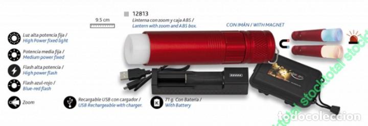 Militaria: Linterna Recargable con caja  12813 - Foto 1
