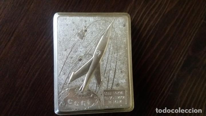 Militaria: PITILLERA URSS SOVI&Eacute;TICA RUSA, ESPACIO, COSMOS - Foto 1