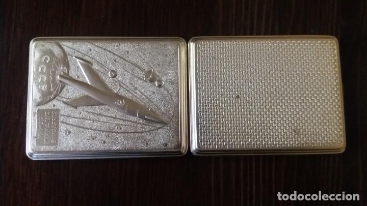 Militaria: PITILLERA URSS SOVI&Eacute;TICA RUSA, ESPACIO, COSMOS - Foto 4
