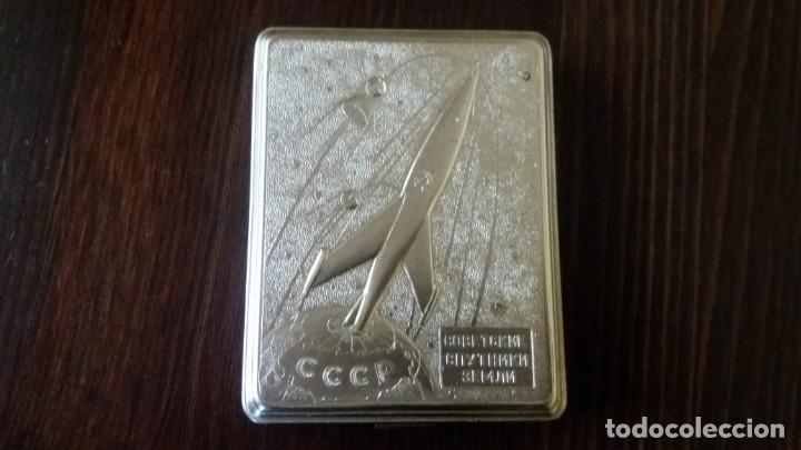 Militaria: PITILLERA URSS SOVI&Eacute;TICA RUSA, ESPACIO, COSMOS - Foto 5